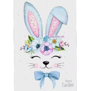 🐰-@LEITURA_BR, Telegram Sticker