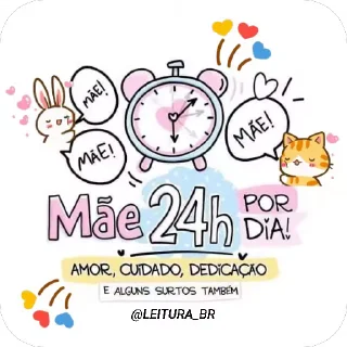 ❤-@LEITURA_BR, Telegram Sticker