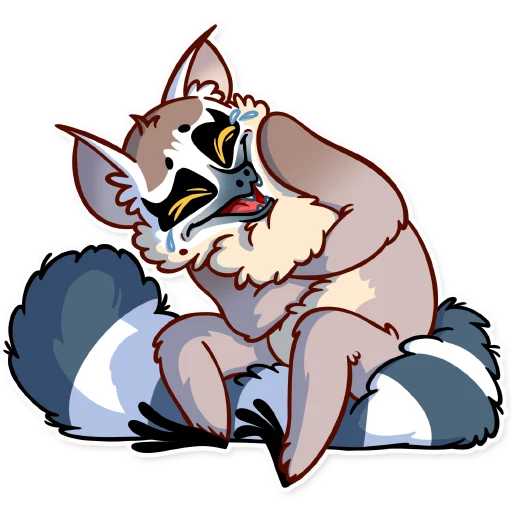 Tailor the Lemur, telegram sticker
