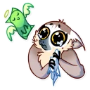 💸-Tailor the Lemur, Telegram Sticker