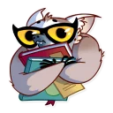 🤓-Tailor the Lemur, Telegram Sticker