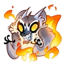 🔥-Tailor the Lemur, Telegram Sticker