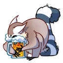 🍺-Tailor the Lemur, Telegram Sticker