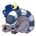😴-Tailor the Lemur, Telegram Sticker