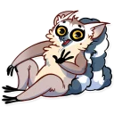 👋-Tailor the Lemur, Telegram Sticker