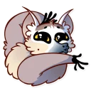 😙-Tailor the Lemur, Telegram Sticker