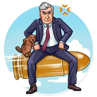 😡-Leslie Nielsen, Telegram Sticker