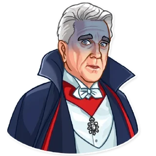 😨-Leslie Nielsen, Telegram Sticker