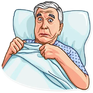 😰-Leslie Nielsen, Telegram Sticker