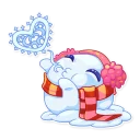 😘-Let it snow, Telegram Sticker