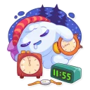 😴-Let it snow, Telegram Sticker