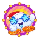 😎-Let it snow, Telegram Sticker