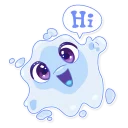 👋-Let it snow, Telegram Sticker