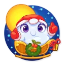 👍-Let it snow, Telegram Sticker