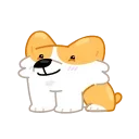 ☺️-Corgi Life, Telegram Sticker