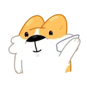 🥲-Corgi Life, Telegram Sticker