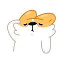 🫡-Corgi Life, Telegram Sticker