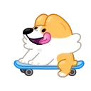 🏃-Corgi Life, Telegram Sticker