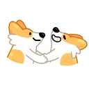 🤝-Corgi Life, Telegram Sticker