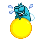 😂-Lightning Bud, Telegram Sticker
