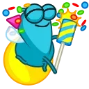 🥳-Lightning Bud, Telegram Sticker