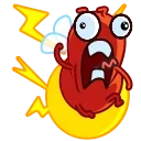 😡-Lightning Bud, Telegram Sticker