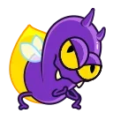 😈-Lightning Bud, Telegram Sticker