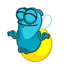😌-Lightning Bud, Telegram Sticker