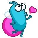 😘-Lightning Bud, Telegram Sticker