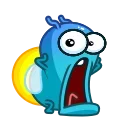😨-Lightning Bud, Telegram Sticker