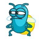 😑-Lightning Bud, Telegram Sticker