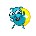 🕺-Lightning Bud, Telegram Sticker