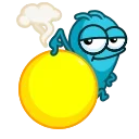 😏-Lightning Bud, Telegram Sticker