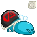 😵-Lightning Bud, Telegram Sticker