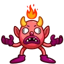 🔥-Lil Cifer, Telegram Sticker