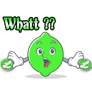😱-LimeWallet, Telegram Sticker