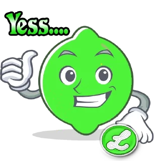 👍-LimeWallet, Telegram Sticker