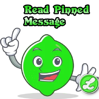 👆-LimeWallet, Telegram Sticker