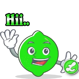 👋-LimeWallet, Telegram Sticker