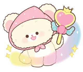 ⭐-Snow bear : no word @deazzle, Telegram Sticker