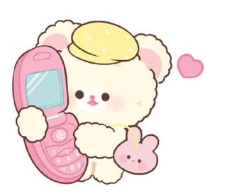 ⭐-Snow bear : no word @deazzle, Telegram Sticker