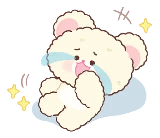 ⭐-Snow bear : no word @deazzle, Telegram Sticker
