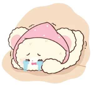 ⭐-Snow bear : no word @deazzle, Telegram Sticker