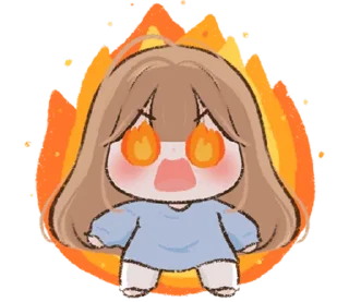 ♥️-` @bajlita, Telegram Sticker