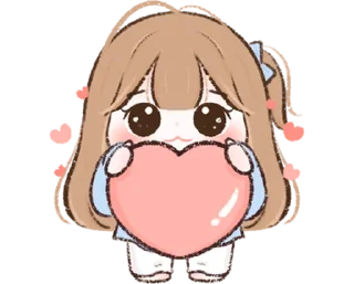 ♥️-` @bajlita, Telegram Sticker