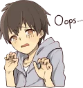 😓-Brother, Telegram Sticker
