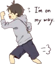 🏃‍♂️-Brother, Telegram Sticker