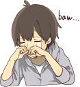 😭-Brother, Telegram Sticker