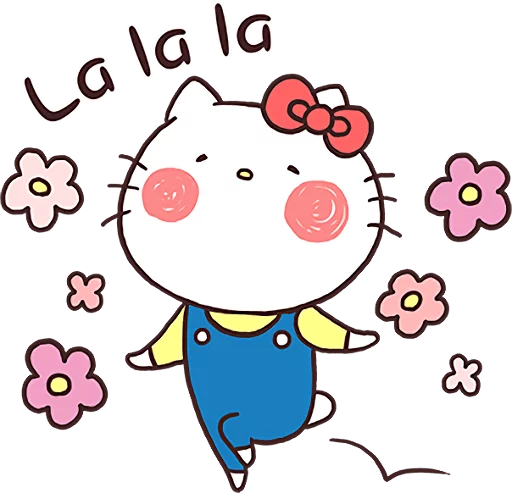 Hello Kitty, telegram sticker
