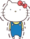 😨-Hello Kitty, Telegram Sticker